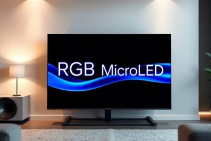 RGB MicroLED