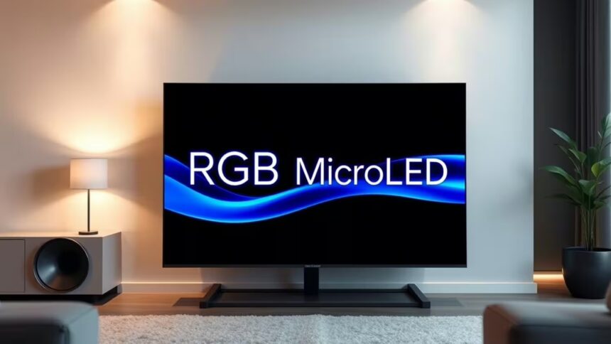 RGB MicroLED